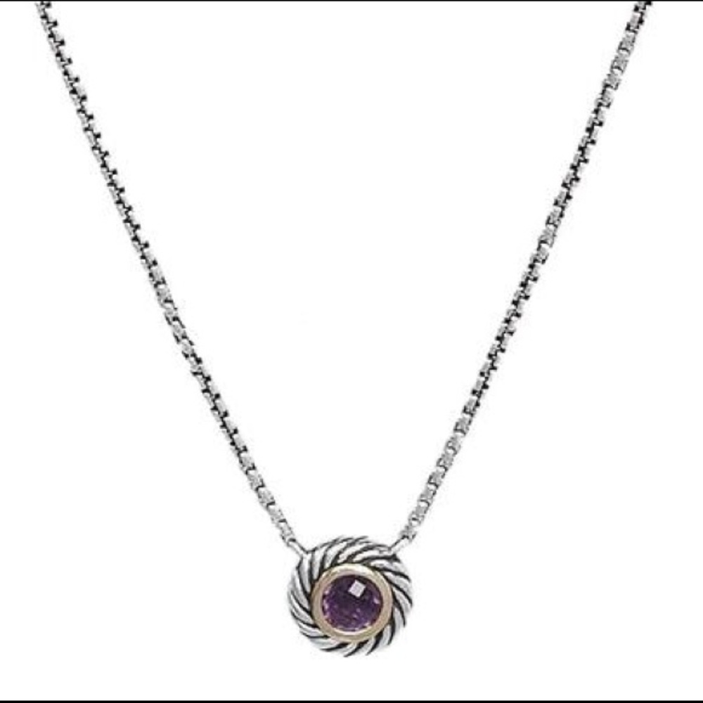 David Yurman amethyst necklace